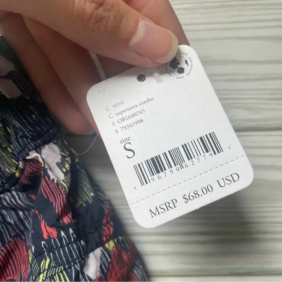 NWT Free People Movement In The Wild Printed Shorts Supernova Combo Size S - Picture 9 of 13